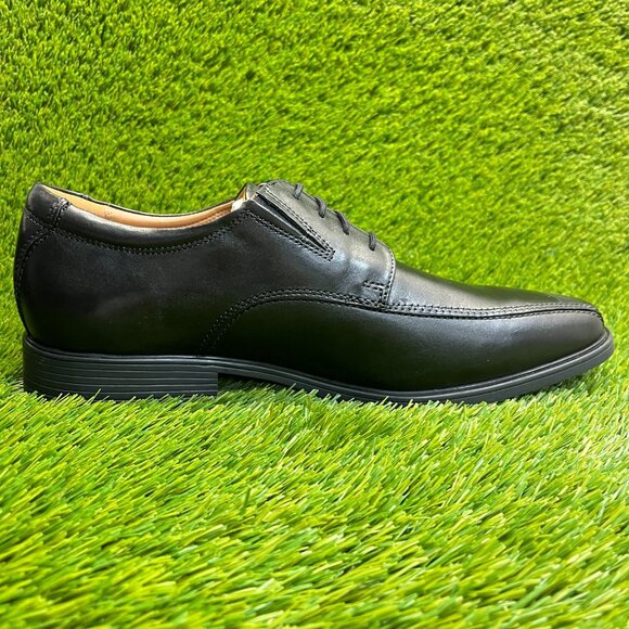 Clarks Tilden Walk Mens Size 12 Black Classic Leather Lace Up Oxford Shoes main image 7